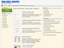 Tablet Screenshot of bbq-grill-recipes.com